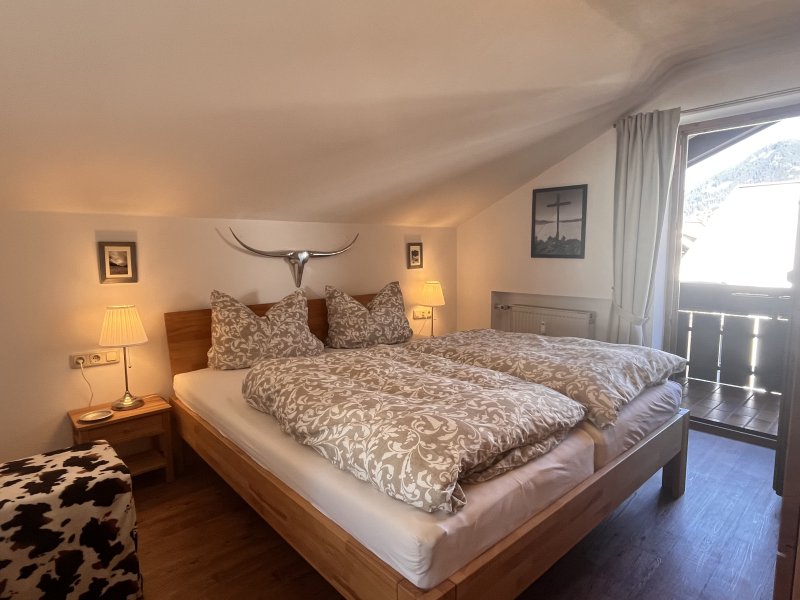 Ferienwohnung 152 Oberstdorf Schalfzimmer