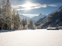 Schnee im Trettachtal