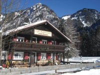 Cafe Restaurant Christlessee in der Wintersonne
