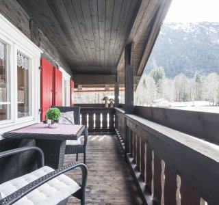 Wohnung Trettach: Balkon