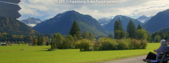 Entspannung in den Freibergwiesen