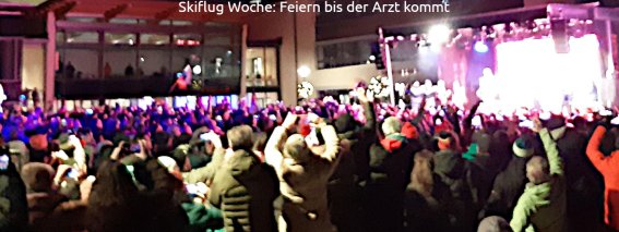 Skiflug Woche feiern
