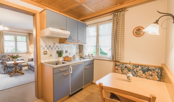 Küche in der Wohnung Edelweiss | Ferienwohnung Lingg Oberstdorf