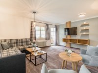 Geräumiges Wohnzimmer in der Wohnung Silberdistel