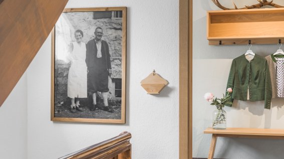 Treppenaufgang im Jagdhaus | Ferienwohnung Lingg Oberstdorf