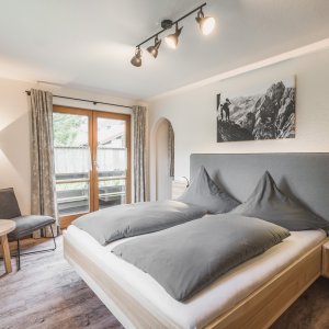 Vergissmeinnicht Wohn- Schlafraum | Ferienwohnung Lingg Oberstdorf