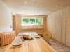 Gemütlicher Essebereich der Wohnung Enzian
