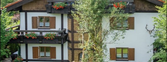 Blick Richtung Biohaus | Ferienwohnung Lingg Oberstdorf