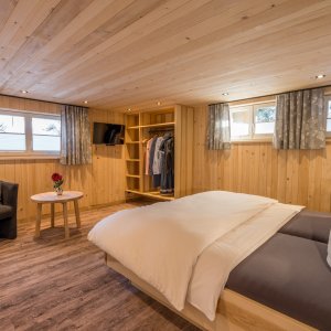 Unser gemütliches Schlafzimmer in der Wohnung Enzian | Ferienwohnung Lingg Oberstdorf, Allgäu