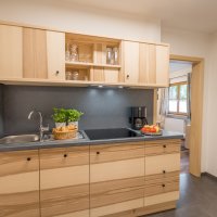 Klein aber fein - unsere Küche in der Wohnung Schlüsselblume | Ferienwohnung Lingg Oberstdorf, Allgäu