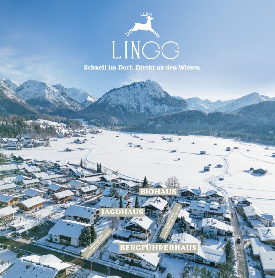 Lage Ferienwohnungen Lingg in Oberstdorf