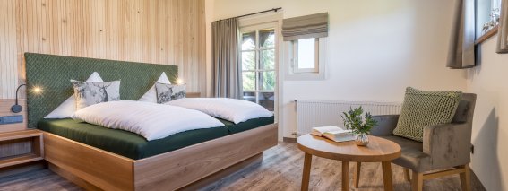 Aufwachen mit Blick auf die Berge