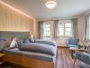 Schlaf- und Wohnbereich in der Wohnung Edelweiß | Ferienwohnung Lingg Oberstdorf
