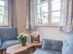 Gemütliche Sitzecke in der Wohnung Edelweiß