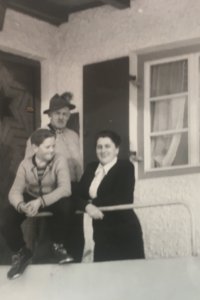 Großeltern Lingg mit Sohn Hansjörg