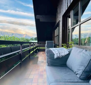 Balkon in der Ferienwohnung Bihlerdorf in Immenstadt | Ferienwohnungen Hierholzer