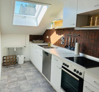 Küchenzeile in der Ferienwohnung Bihlerdorf in Immenstadt | Ferienwohnungen Hierholzer