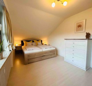 Schlafzimmer in der Ferienwohnung Bihlerdorf in Immenstadt | Ferienwohnungen Hierholzer