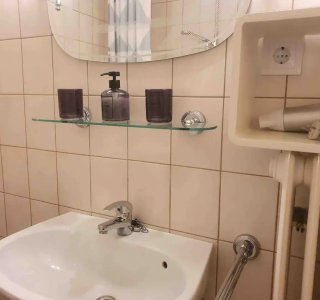 Badezimmer in der Ferienwohnung in Bühl am Alpsee in Immenstadt | Ferienwohnungen Hierholzer
