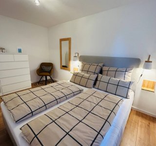 Schlafzimmer der Ferienwohnung in Bühl am Alpsee in Immenstadt | Ferienwohnungen Hierholzer
