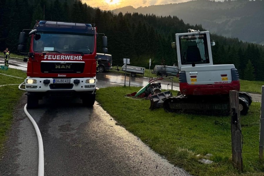 Bild LF20KatS Bolsterlang Brand Balderschwang