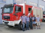 Das Abholteam in Hohenlinden