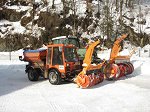 Große u. kleine Schneefräsen für den Winterdiensteinsatz