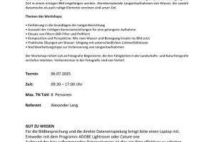 Lange Zeit - Leica Workshop Langzeitbelichtung