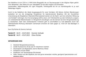 2025 OBERSTDORF - BIWAK NEBELHORN 2025