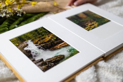 Qt slip in Album Hahnemühle Print