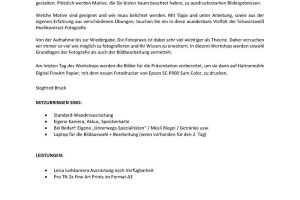 Schwarzweiss Hochkontrast Fotografie 2026