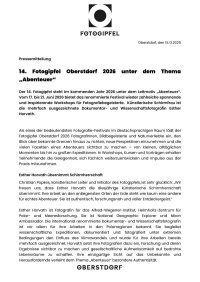 Thema Abenteuer mit Schirmfrau Esther Horvath