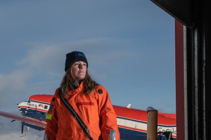 An der Eureka-Wetterstation in Kanada