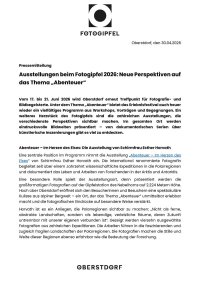 Ausstellungen beim Fotogipfel