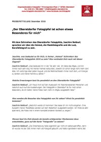 Pressemitteilung 21.12.2018