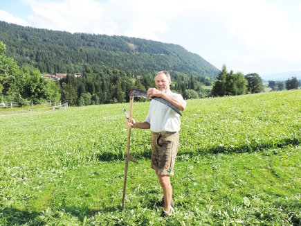 Gastgeber Gustl Gabler