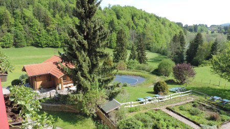 Traumhafter Blick vom Balkon