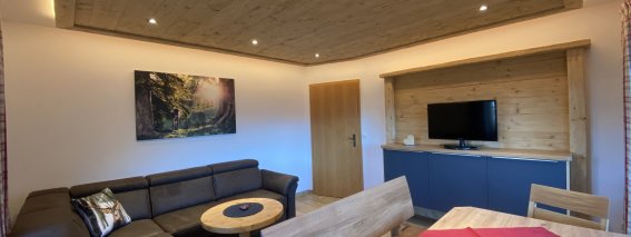 Wohnzimmer Fewo Trettach