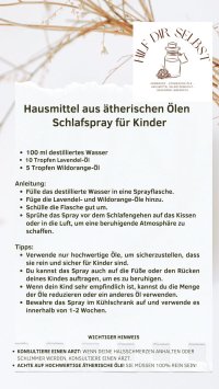Schlafspray für Kinder Rezept