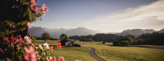 Blick vom Westbalkon am Hemerhof