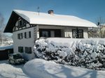 Unser Haus im Winter
