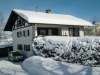 Unser Haus im Winter