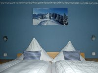 Gästehaus Math, Oberstdorf, Ferienwohung Zita, Bett