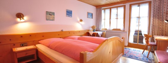 Ferienwohnung Aussicht Schlafzimmer