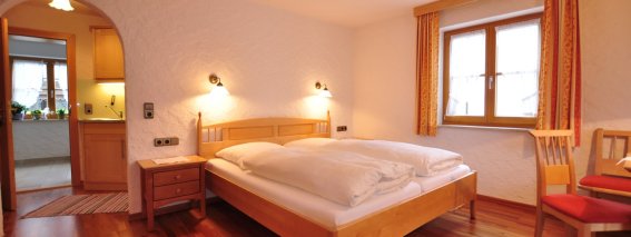 Apartment Alpenrose Schlafzimmer