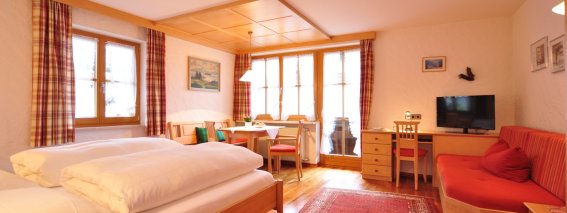 Apartment Edelweiss Schlafzimmer