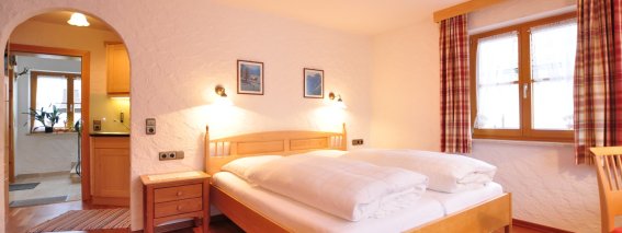 Apartment Edelweiss Schlafzimmer