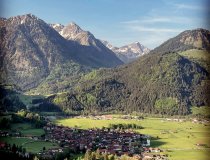 Blick auf Bad Oberdorf