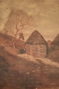 Otto Modersohn, Dämmerstimmung am Weyerberg