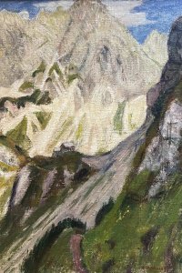 Otto Modersohn, Prinz-Luitpold-Haus vom Bärgündletal 